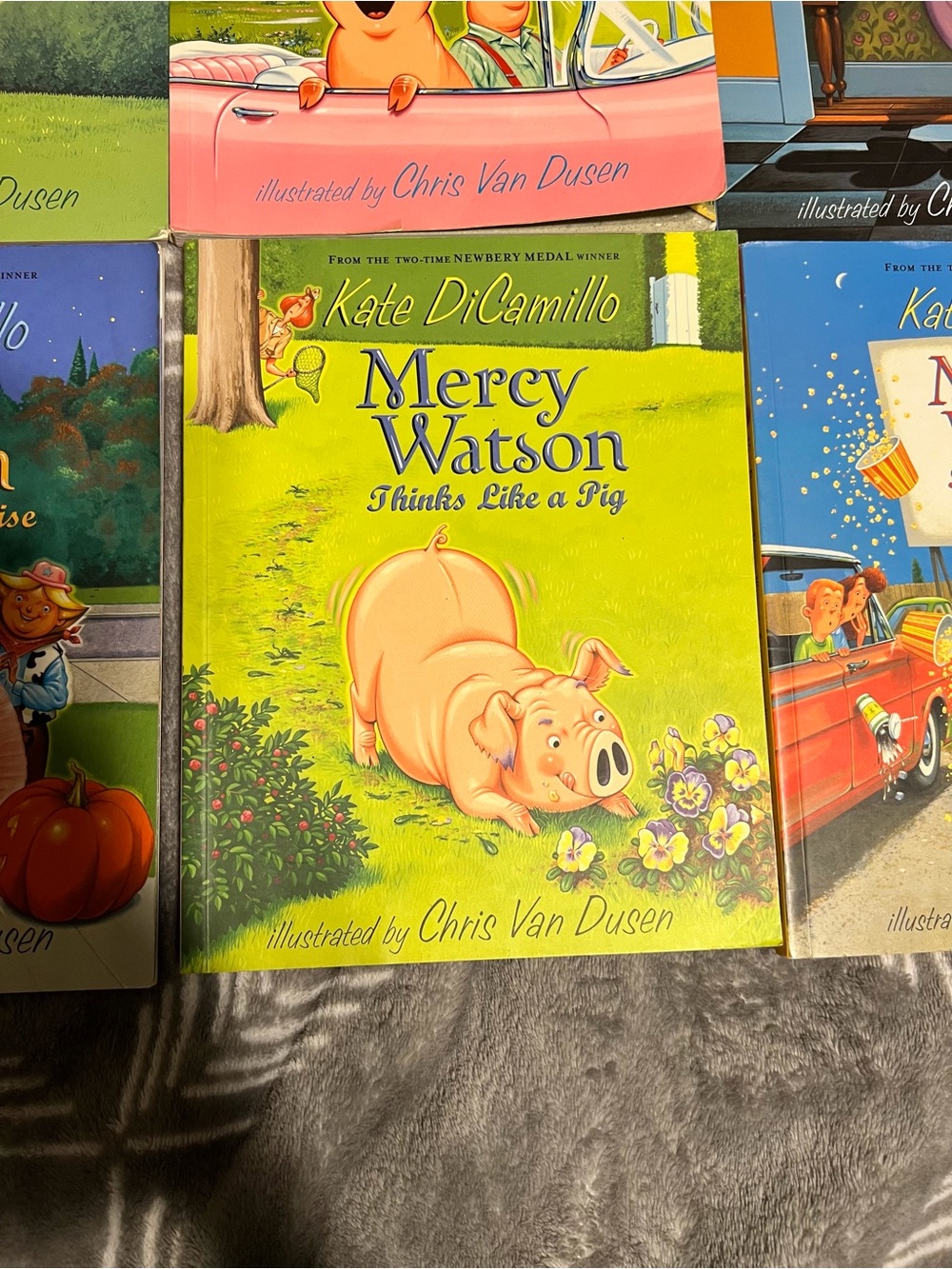 Mercy Watson Series by Kate DiCamillo 6 Piece Kids Book Lot Set Bundle - Picture 6 of 16